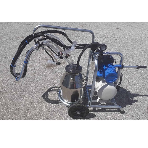 Portable milking machine for sheep and goats with one bucket - Image 2